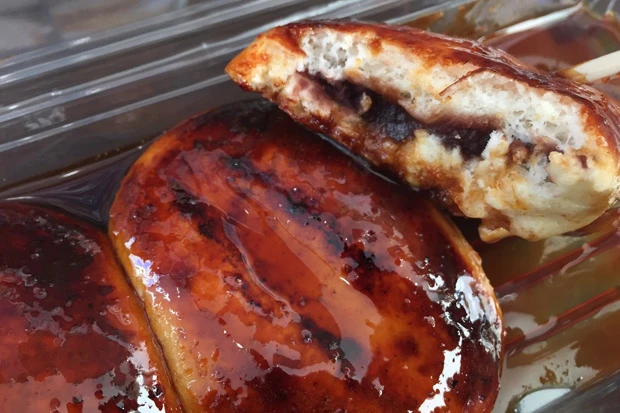 甘くてクドそうだが、程よい塩分もあるのであんことの相性はいい