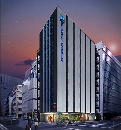 ４月１７日（月）オープン！！　ファーストキャビン京橋ＪＲ「東京駅」八重洲南口より徒歩５分と、交通のアクセスもかなりいい