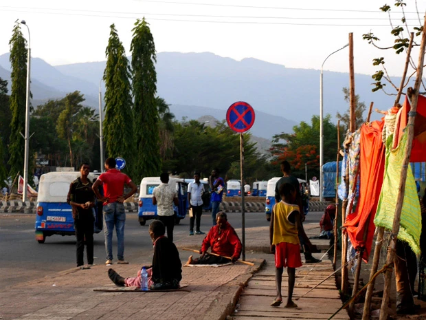 アルバミンチの街並み