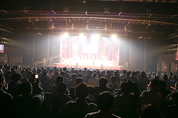 会場となった東京・江東区「豊洲PIT」には約2千人のファンが詰めかけた