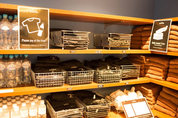 ウェアやタオルなどはレンタルできるので、手ぶらで通える