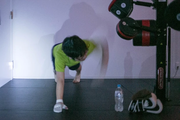 正直、サーキットトレーニングだけでも、かなりキツイっす…