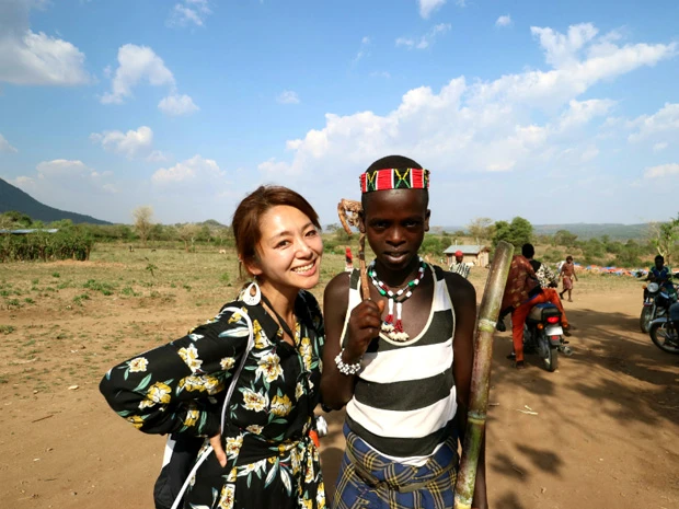 民族少年。バンナ族とハマル族は似ているというけどどっちかな