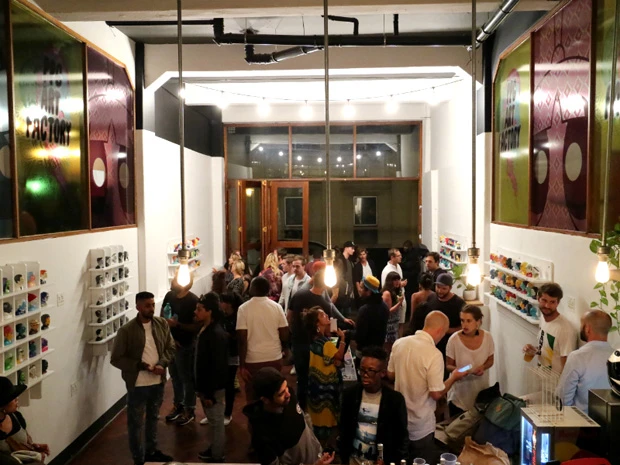 宿のアートギャラリー