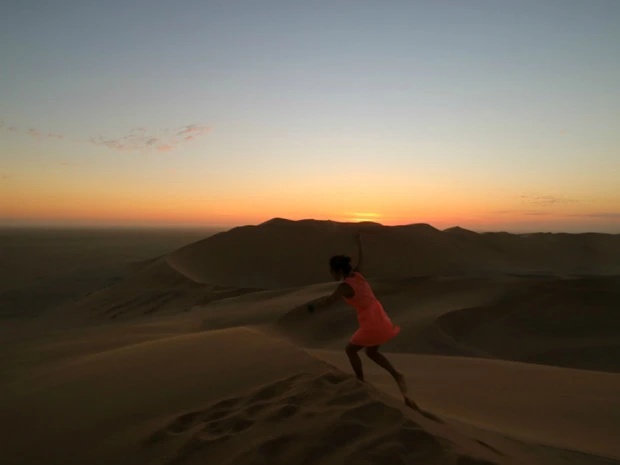 やっと登り切った! ...が、時すでに遅し!?