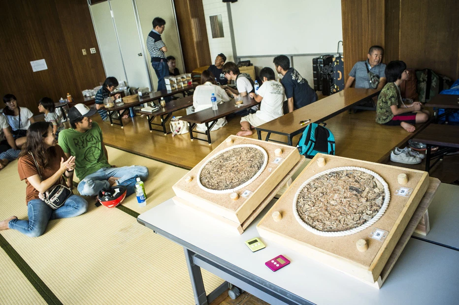 会場はクワガタ相撲の“聖地”「大森スーパーアリーナ」。あまりに神聖な場所なので、グーグルマップ上には表示されない