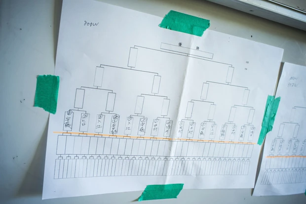 平田君とジョーがエントリーした「80mm以下級」は総勢16匹がエントリー。その他、3つの階級を含めると、この日は計95 匹が参加
