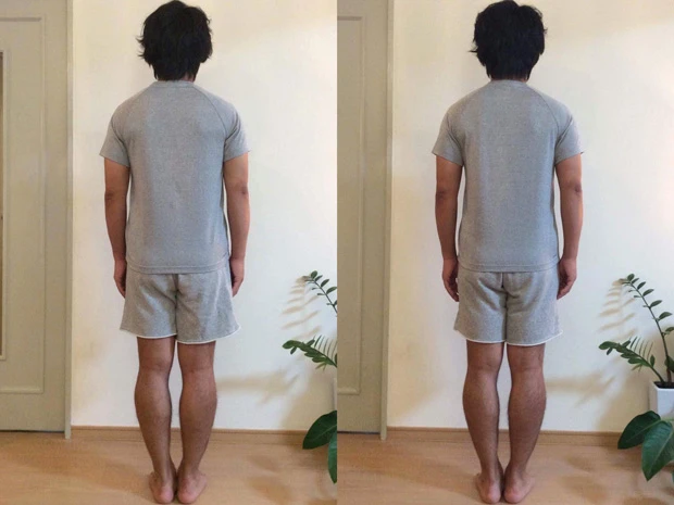 身体が解放されて本来の身長に!