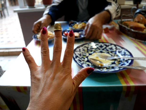 おじいがくれた指ぬき