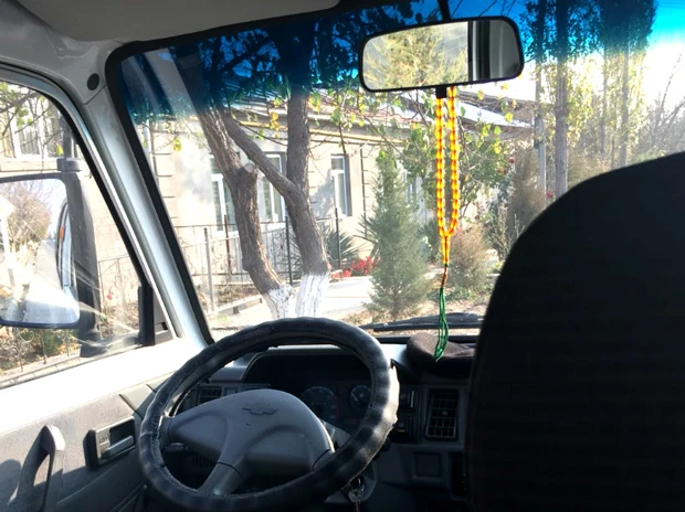 何かあった時に少しでも証拠になればと撮った車内の写真