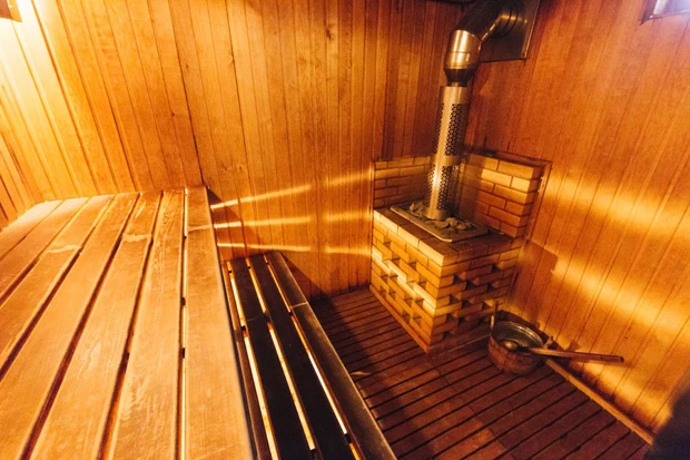 ロウリュのできるサウナ室