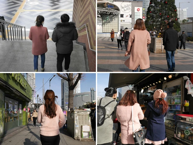  ソウルには薄ピンクの女子だらけ