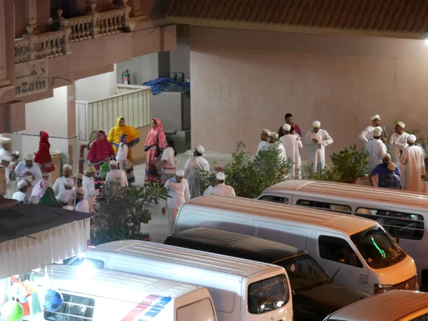 イフタールを終えた男性陣