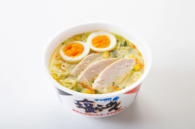 ひと手間でお店風に変身! サラダチキン塩ラーメン