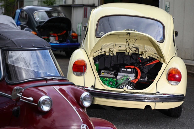古いビートルやフェラーリがＥＶになってよみがえる「コンバートＥＶ」とは？