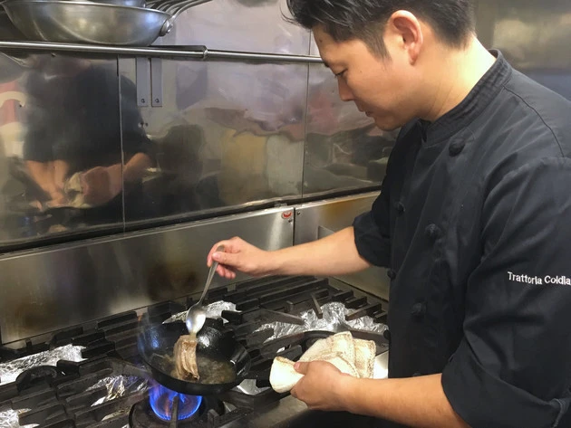 コルディアーレの鈴木シェフ