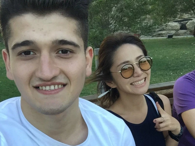 他の街から観光で来ていたアゼルバイジャン男子。やっぱり眉毛しっかり! このタイプの顔多かった