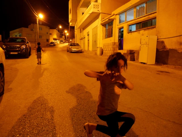 ヨルダンキッズかっこいい！　ハート型くれて、ドキがムネムネです