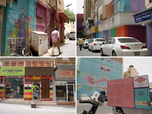 カラフルでかわいい路地裏のリトルインディア