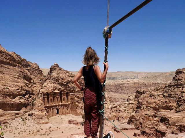 ペトラ遺跡の絶景を独占!