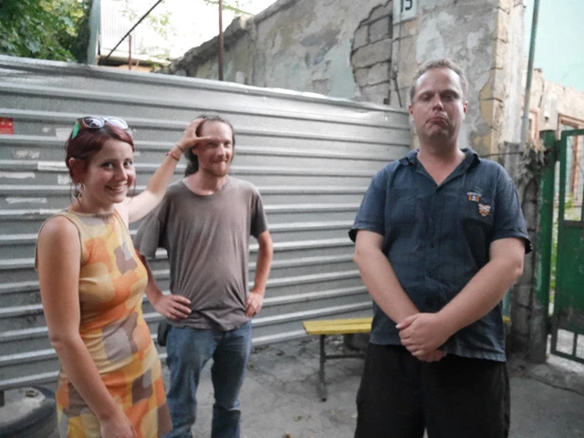 宿泊客たち。一番右が、ひょうきんでお調子者のニック