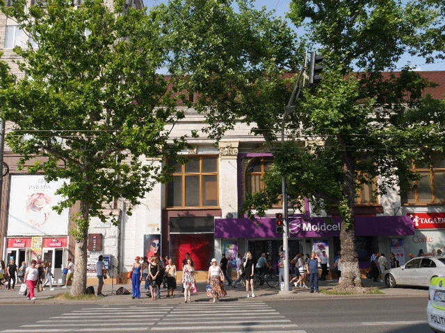 キシナウのメインストリート