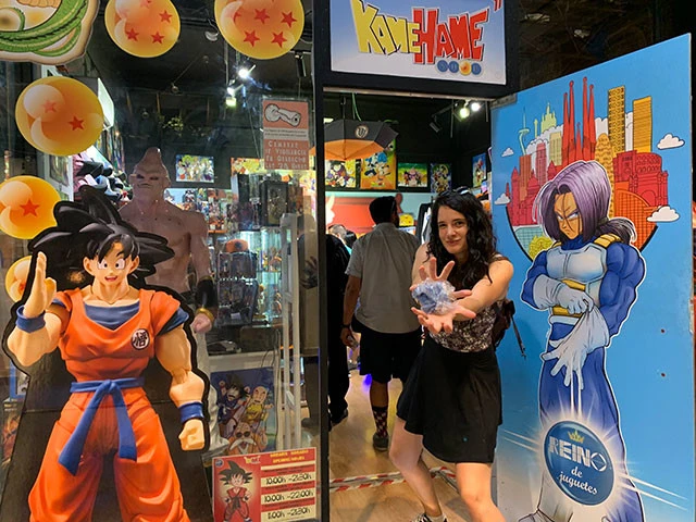 アナのかめはめ波、手の中のゴミ。めっちゃかわいい