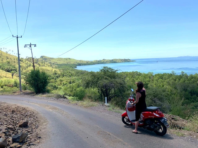 バイク旅っていうのもいいなぁ。風が気持ちいい～