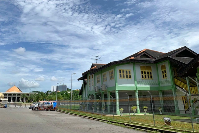 昔スルタン（国王）が住んでいたという建物