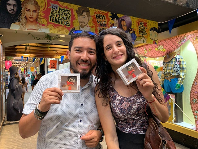 ハリポタ人形を購入してご満悦