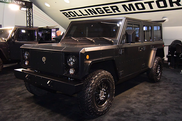 ボリンジャー　Ｂ１　とにかく四角いワゴンボディのＢ１。サイズは全長４３５６ｍｍ×全幅１９６０ｍｍ×全高１８４６ｍｍ