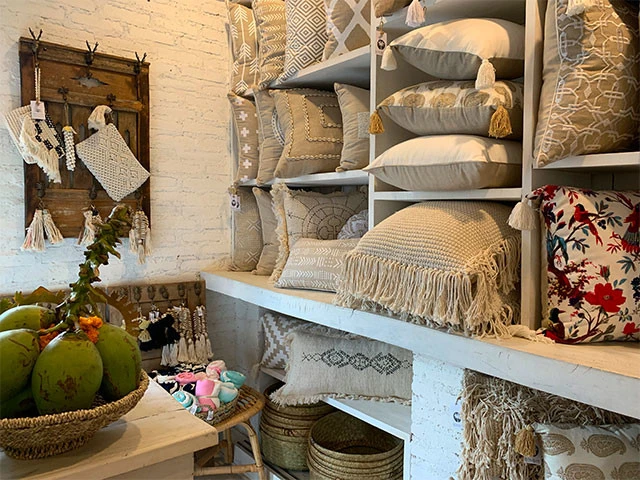 チャングーエリアはオシャレなお店がいっぱい。マクラメ雑貨欲しい！