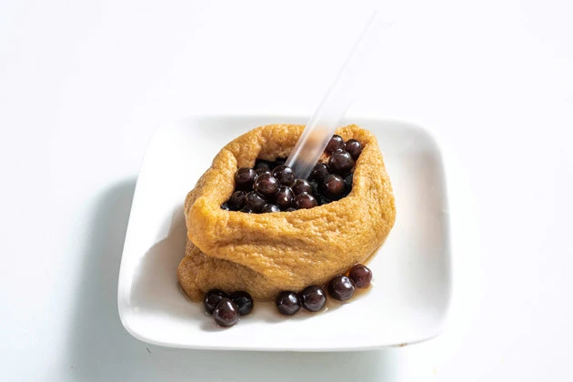 (5)完成! 「どん兵衛 タピオカいなり」