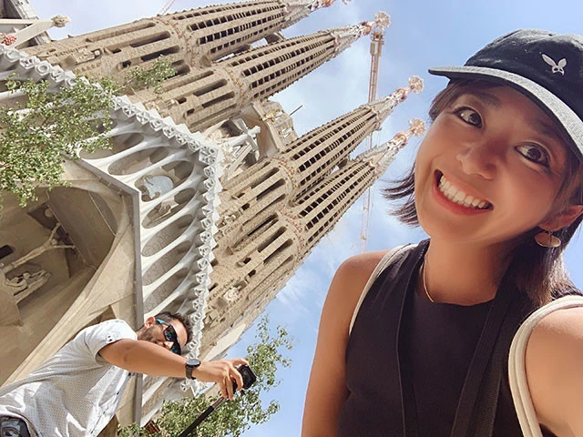 どんどん完成に近づいていくサグラダファミリア