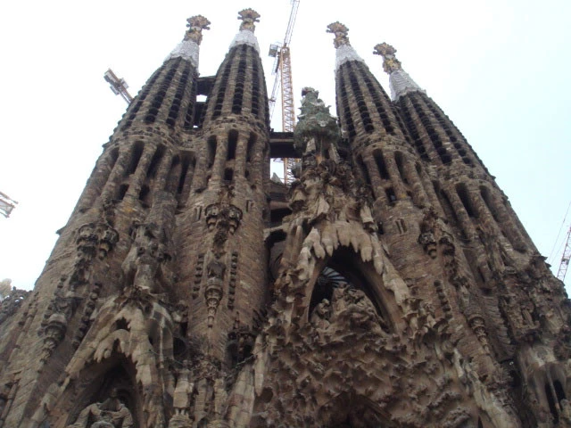 ２００８年のサグラダファミリア