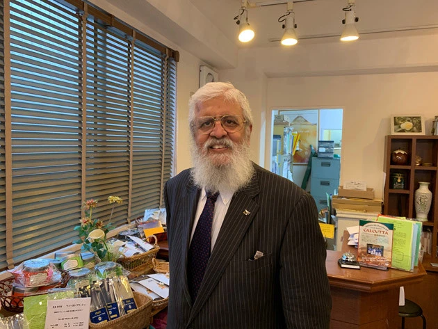 巨大なインド人コミュニティがある東京・西葛西の長老的存在、ジャグモハン・スワミダス・チャンドラニ氏