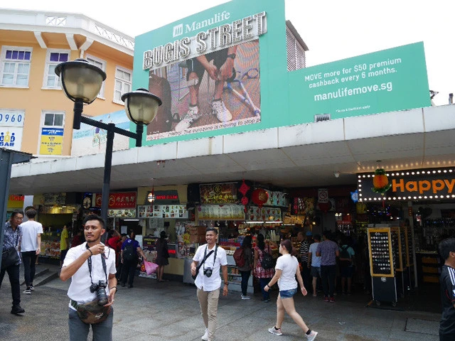 ブギスストリートにやってきた