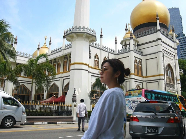 アラブ人街のサルタンモスク。シンガポールはマーライオンだけじゃないよ！