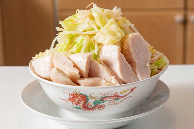 【B級フード研究家・野島慎一郎のバカレシピ】推定400kcal!「超低糖質! 二郎ライト」