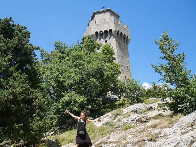 第3の砦モンターレは、見張り塔のよう