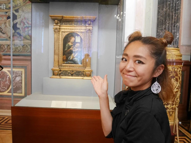 『レオナルド・ダ・ヴィンチ ブノアの聖母』1478年