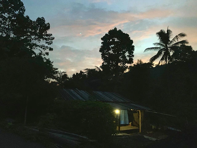 天然温泉を管理しているらしき家屋