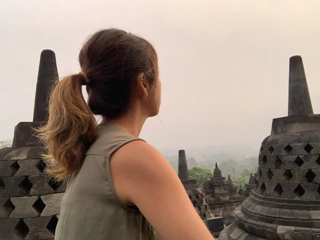 旅人マリーシャの世界一周紀行:第240回「『死ぬまでに見たい絶景』第1位のボロブドゥール遺跡のサンライズ」