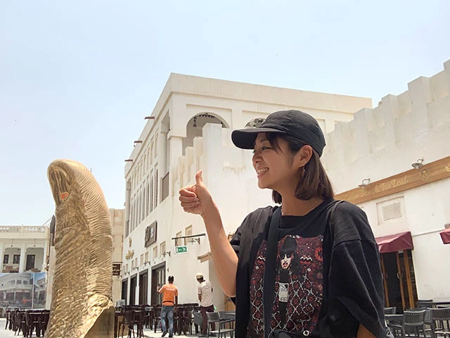 ドーハのゴールドフィンガーに「イイネ!」