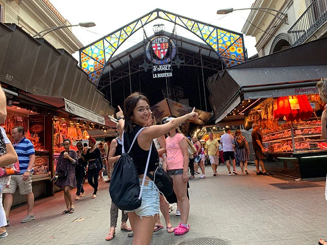 バルセロナの台所「ブケリア市場」