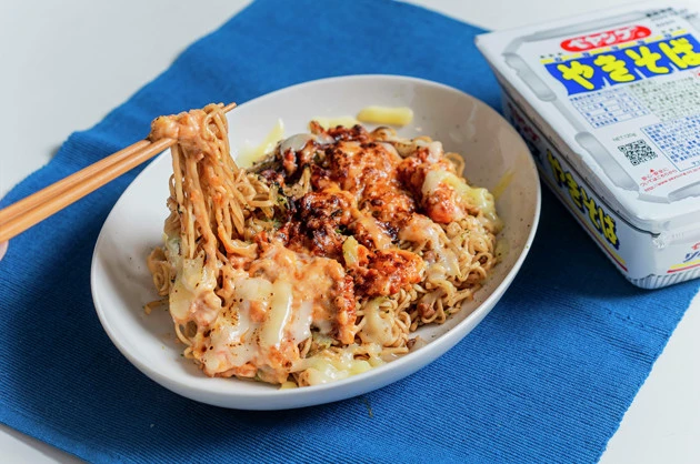 (5)完成!「ミラノ風ペヤング」