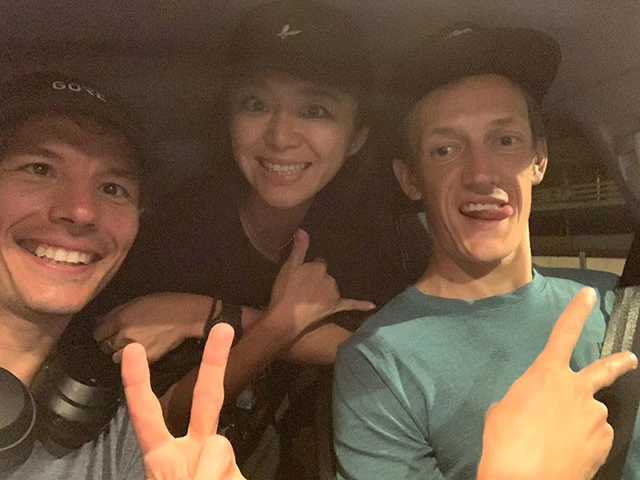 見ず知らずの私をアンドラまで連れてってくれてありがとう！