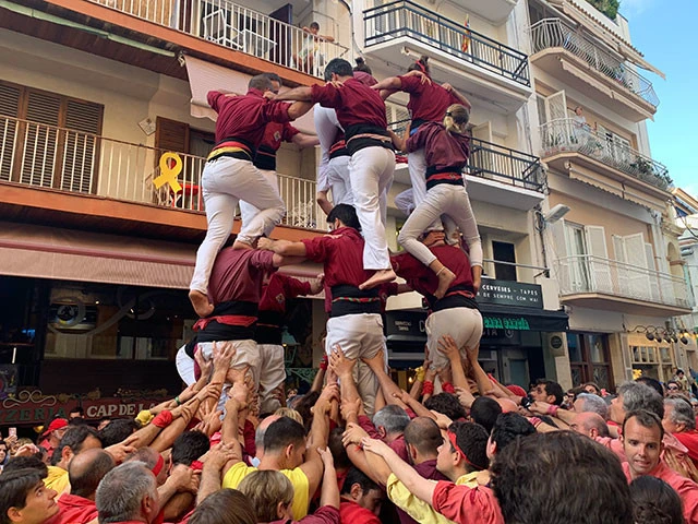 ３段目が出来上がっていく