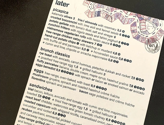 メニューの一番上にある「ＰＩＣＡＰＩＣＡ」（おつまみ）の表示