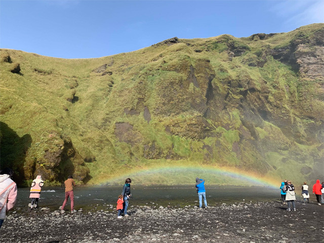 あっぱれ！　鮮やかな虹出現！